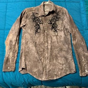 Helix medium long sleeve dress shirt